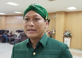 Sekretaris Pansus Laporan Hasil Pemeriksaan (LHP) Badan Pemeriksa Keuangan (BPK) DPRD Provinsi Lampung, Munir Abdul Haris. (Foto: Lampost.co/Atika)