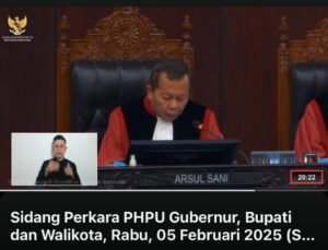 MK Memutuskan Dismissal Sengketa Pilkada Pringsewu