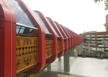 Wali Kota Eva Dwiana Resmikan JPO Milenial