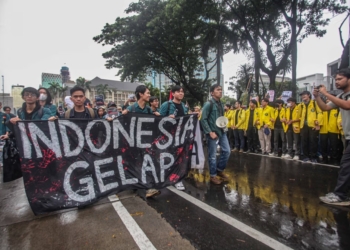 Istana Tanggapi Wajar Unjuk Rasa Indonesia Gelap