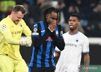 Penyerang Atalanta asal Nigeria #11 Ademola Lookman