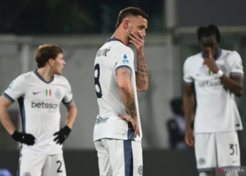 Penyerang Inter Milan Marko Arnautovic