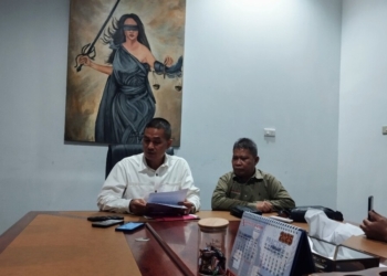 Kuasa Hukum PT Lampung Energi Berjaya (LEB), Sopian Sitepu. Dok Lampost.co