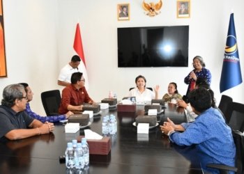 Wakil Ketua MPR RI, Lestari Moerdijat saat beraudiensi dengan komunitas penyandang disabilitas di Bali, Jumat, 31 Januari 2025. Dok