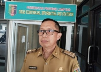 Pangkalan LPG Lampung. Kabid Energi Dinas ESDM Provinsi Lampung, Sopian Atiek. Lampost.co/Atika