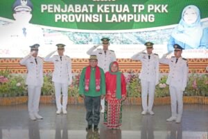 Pemprov Lampung Gelar Acara Pelepasan Pj Gubernur Lampung dan Pj Ketua TP PKK