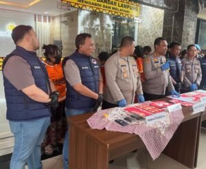 IRT Jadi Pengedar Sabu dan Ekstasi di Bandar Lampung Ditangkap Polisi