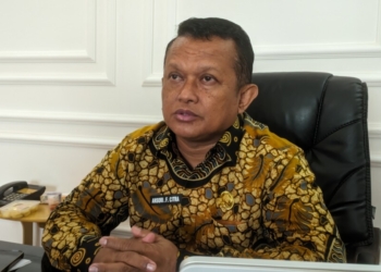Pelunasan biaya haji bipih. Kabid PHU Kanwil Kemenag Lampung, Ansori F Citra