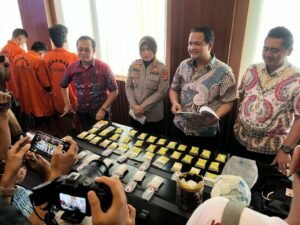 Gudang Penyimpanan Narkoba Digerebek, 500 Gram Sabu dan 3.013 Ekstasi Disita
