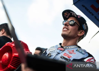 MotoGP Spanyol: Alex Marquez Raih Kemenangan Perdana, Marc Marquez Crash