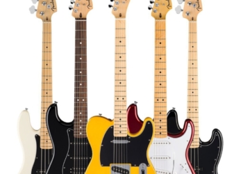 Gitar Fender model seri "Standard" buatan Indonesia (Foto: Laman situs resmi Fender)