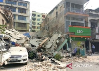 Gempa dahsyat Myanmar 7,7 SR