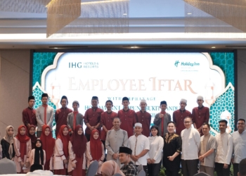 Hotel Holiday Inn Lampung Bukit Randu Menggelar Buka Bersama Karyawan dan Anak Panti Asuhan