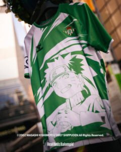 Real Betis Luncurkan Jersey Edisi Spesial Naruto, Dijual Terbatas