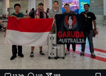 Siap Hadapi Laga Australia vs Indonesia, Timnas Tiba di Sydney