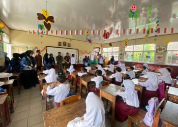 Program Makan Bergizi Gratis di Pesawaran. (Lampost/Putra) PEMKAB)