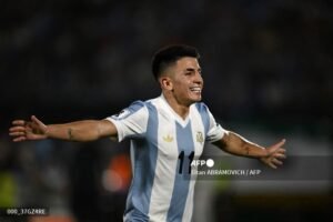 Argentina Menang 1-0 atas Uruguay meski tanpa Messi dan Martinez