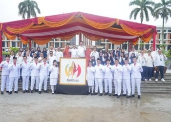 Upacara HUT ke-44 PTBA