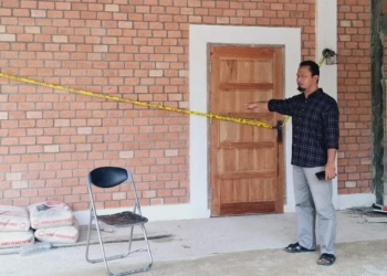 Polisi segel gudang minyak goreng merek Minyakita di Mesuji, Rabu, 19 Maret 2025. Dok/Polres Mesuji