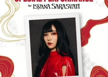 isyana tampil sebelum indonesia vs bahrain