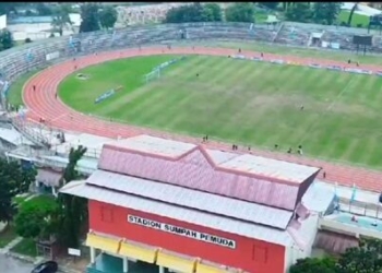 Stadion Sumpah Pemuda, PKOR, Way Halim, Bandar Lampung. (Google)