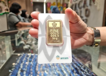 Investasi emas. Dok/PT Antam