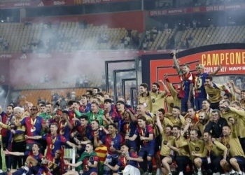 Barcelona Juara Copa del Rey Usai Menang Dramatis atas Real Madrid