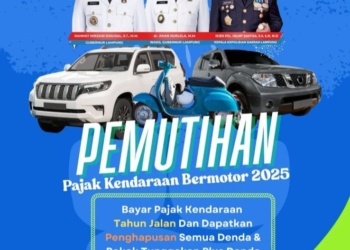 Pemprov Lampung menggelar pemutihan pajak kendaraan bermotor. Dok/Pemprov Lampung
