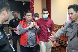 Hakim penerima suap yang memvonis bebas Ronald Tannur. (ANT)