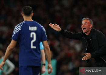 pelatih PSG Luis Enrique