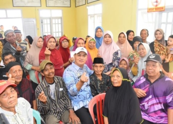 Bupati Tubaba saat peluncuran Tubaba Q Sehat