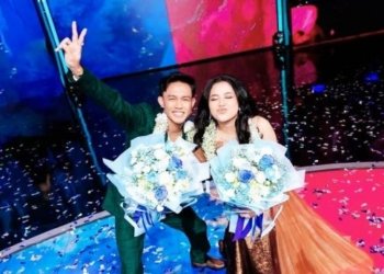 Fajar Noor dan Shabrina Leanor, dua finalis Indonesian Idol. (Foto: IG/Indonesian Idol)