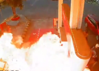 Pom Bensin di Pangeran Antasari Terbakar