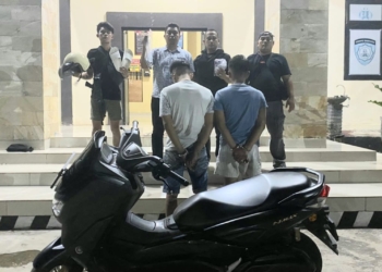 Polsek Kota Agung Tangkap Dua Pelaku Curanmor Lintas Kabupaten 
