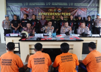 Polres Tanggamus Bongkar Tiga Kasus Menonjol dalam Operasi Pekat Krakatau 2025, Termasuk Kepemilikan Senjata Api Ilegal
