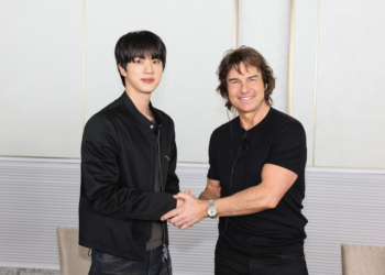 Jin BTS dan tom cruise