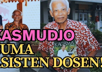 Prof. Kasmudjo, dosen UGM yang pernah membimbing akademik Jokowi, menegaskan dirinya bukan pembimbing skripsi dan tidak terlibat dalam proses kelulusan sang Presiden.