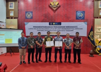 Kerja sama PLN dan Lapas Kalianda