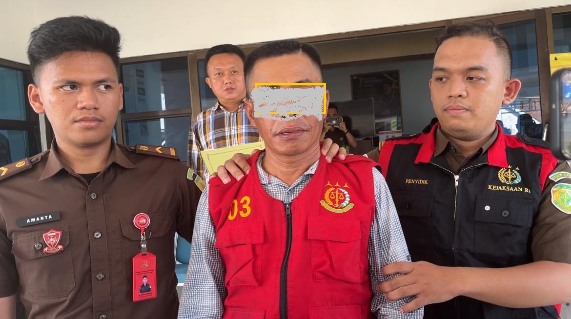 Mantan Kepala Pekon Tanjung Kemala Ditahan