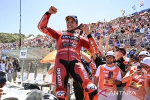 Marc Marquez Menangi Sprint Race Aragon