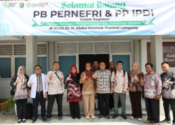 RSUDAM gelar pelatihan dialisis bagi perawat. Juga menerima Visitisasi daro PB PERNEFRI.