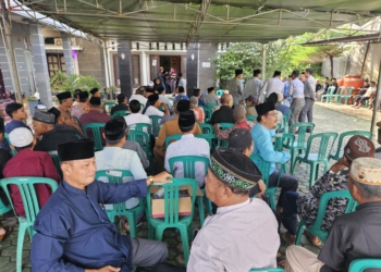 Rumah Duka Mantan Bupati Mesuji