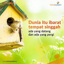 ilustrasi yang datang dan yang pergi