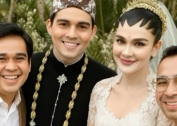 Raffi Ahmad bikin memperlihatkan kehadiran mendiang Olga Syahputra di pernikahan Luna Maya dan Maxime Bouttier. Instagram
