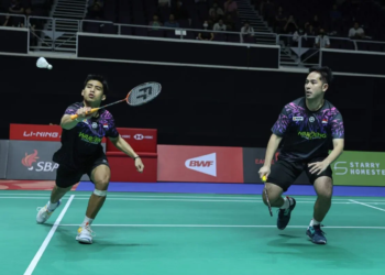Kalah dari Wakil Malaysia, Sabar/Reza Gagal Raih Gelar Macau Open 2025