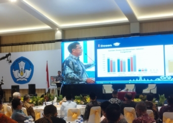 Silaturahmi Bersama Pimpinan Perguruan Tinggi yang di Mahligai Agung Convention Hall Pasca Sarjana Universitas Bandar Lampung (UBL), Rabu, 11 Juni 2025