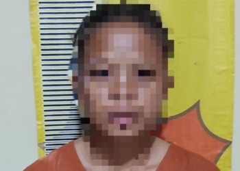 Polsek Labuhan Maringgai, Lampung Timur mengamankan seorang perempuan karena melakukan aksi penipuan. Dok Polres Lampung Timur.