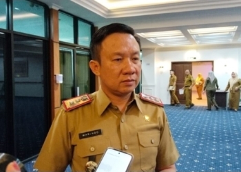 Sekretaris Daerah Provinsi Lampung, Marindo Kurniawan saat ditemui Kantor Gubernur Lampung, Senin, 30 Juni 2025. (Foto: Lampost.co / Atika Oktaria SN)