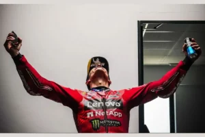 Marc Marquez Ungguli Sang Adik untuk Menangi GP Aragon