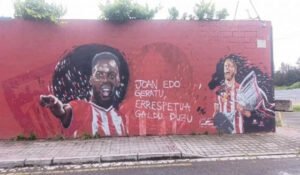 Mural Nico Williams Dirusak Usai Dirinya Diisukan Bergabung ke Barcelona